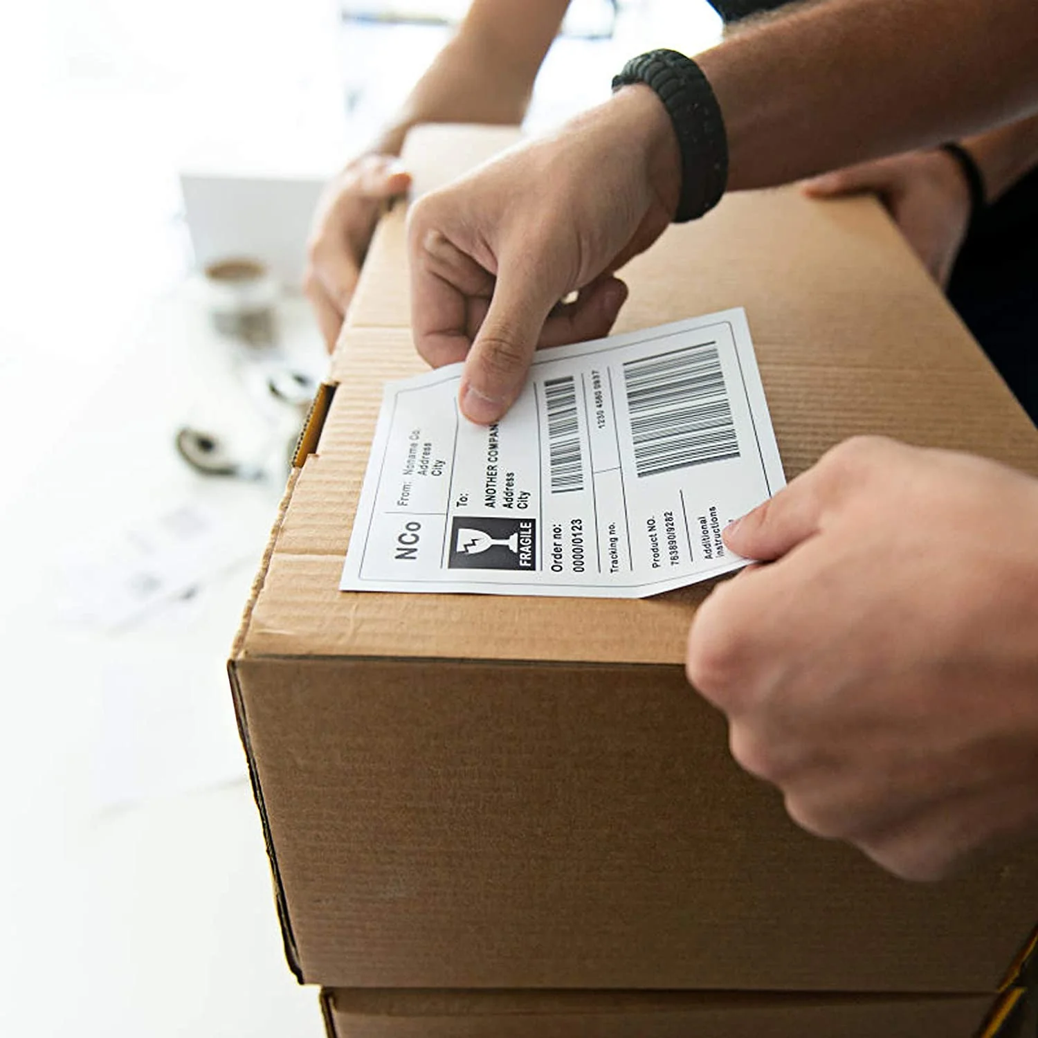 4x6 Thermal Labels | Fan-fold 500 Sheets - Image 7