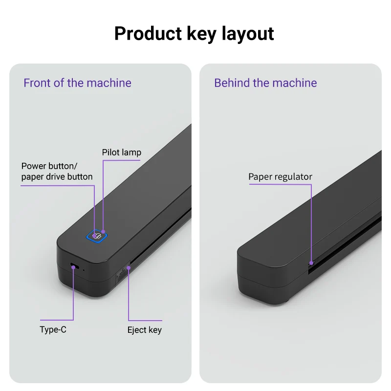 C80S Bluetooth Thermal Tattoo Printer - Image 10