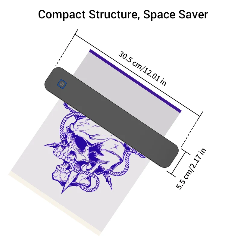 C80S Bluetooth Thermal Tattoo Printer - Image 3