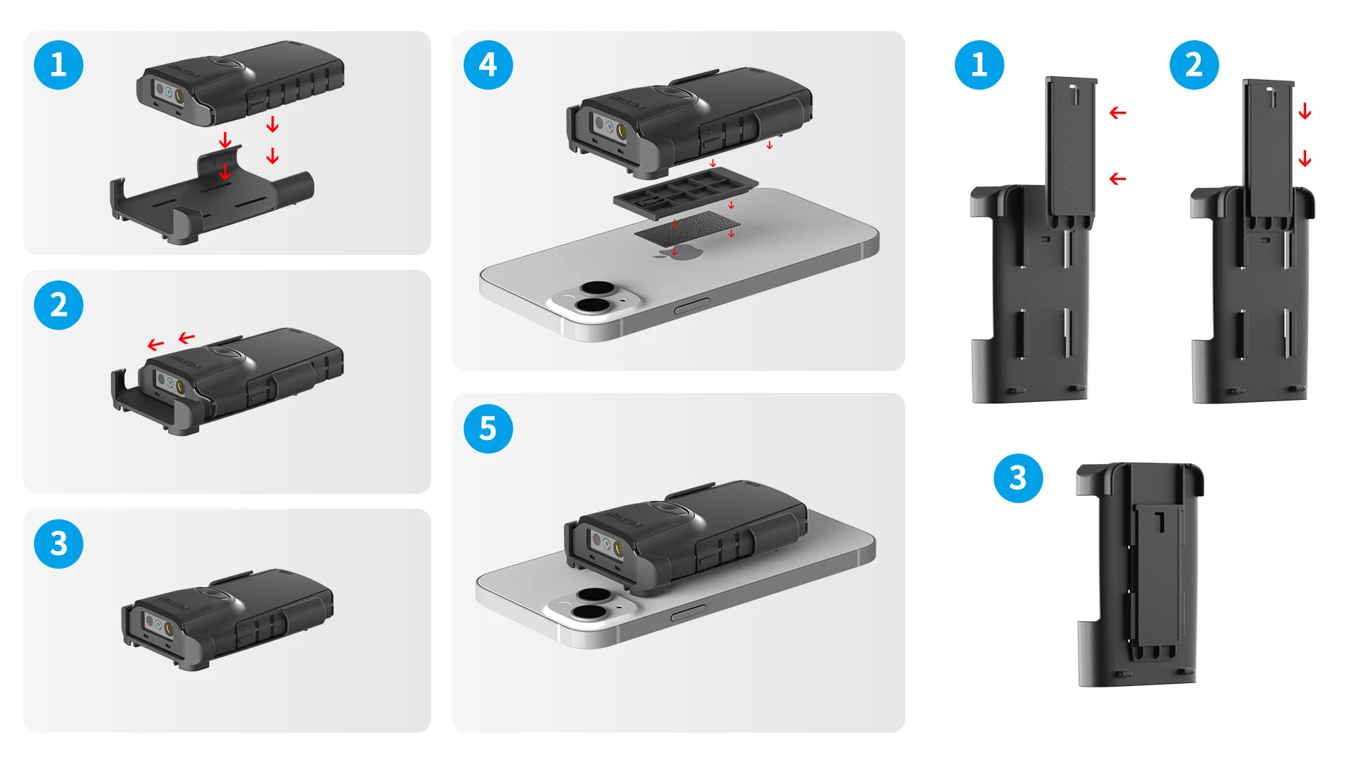 Back Clip for NETUM E740 E800 E900 E950 Series Readers - Image 4