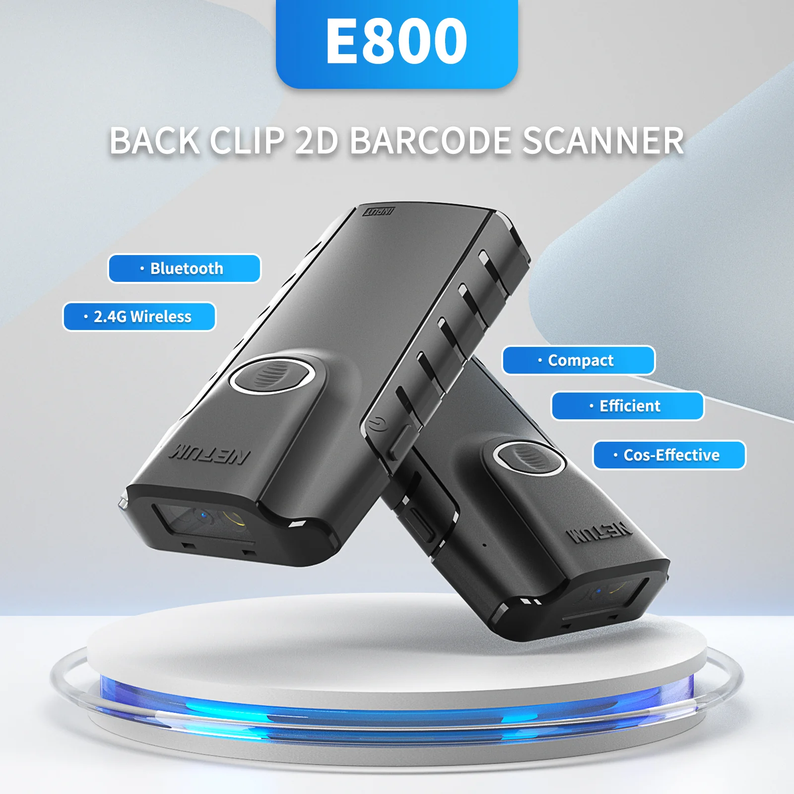 E800 Portable Wireless 2D Barcode Scanner - Image 4