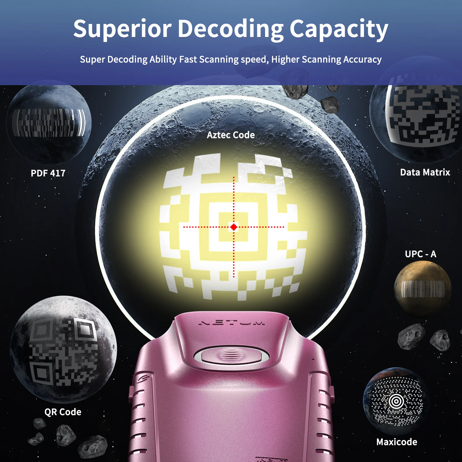 E900 Portable Wireless 2D Barcode Scanner - Image 6