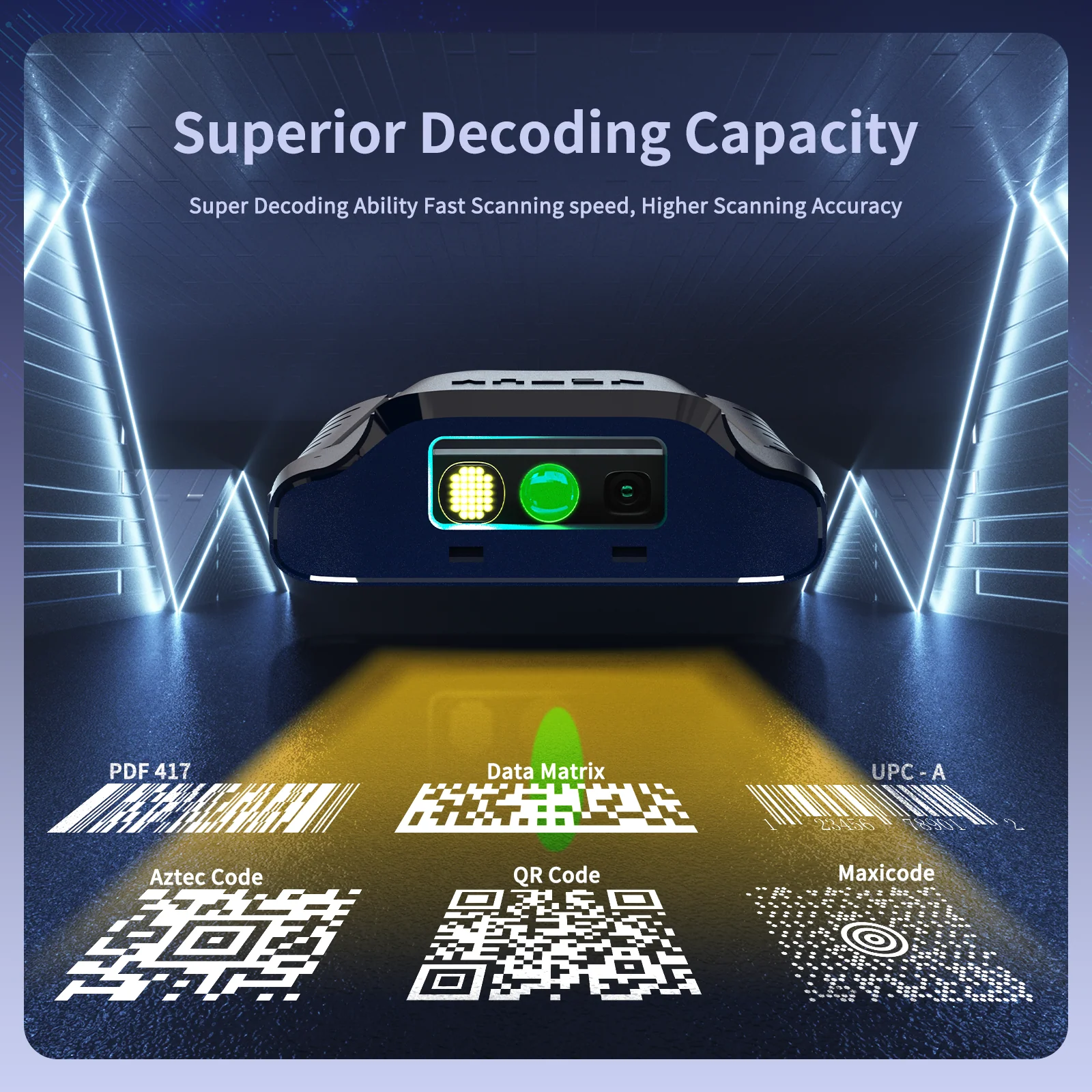 E950 Portable Wireless 2D Barcode Scanner - Image 6