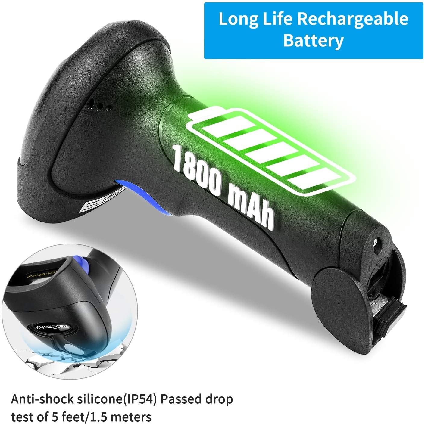 L6S Wireless 1D Handheld Barcode Scanner - Image 4