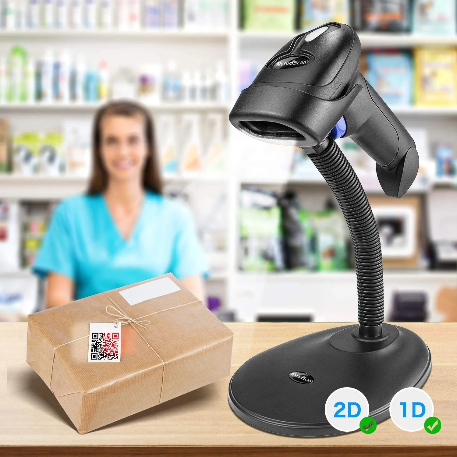 L6S Wireless 1D Handheld Barcode Scanner - Image 8