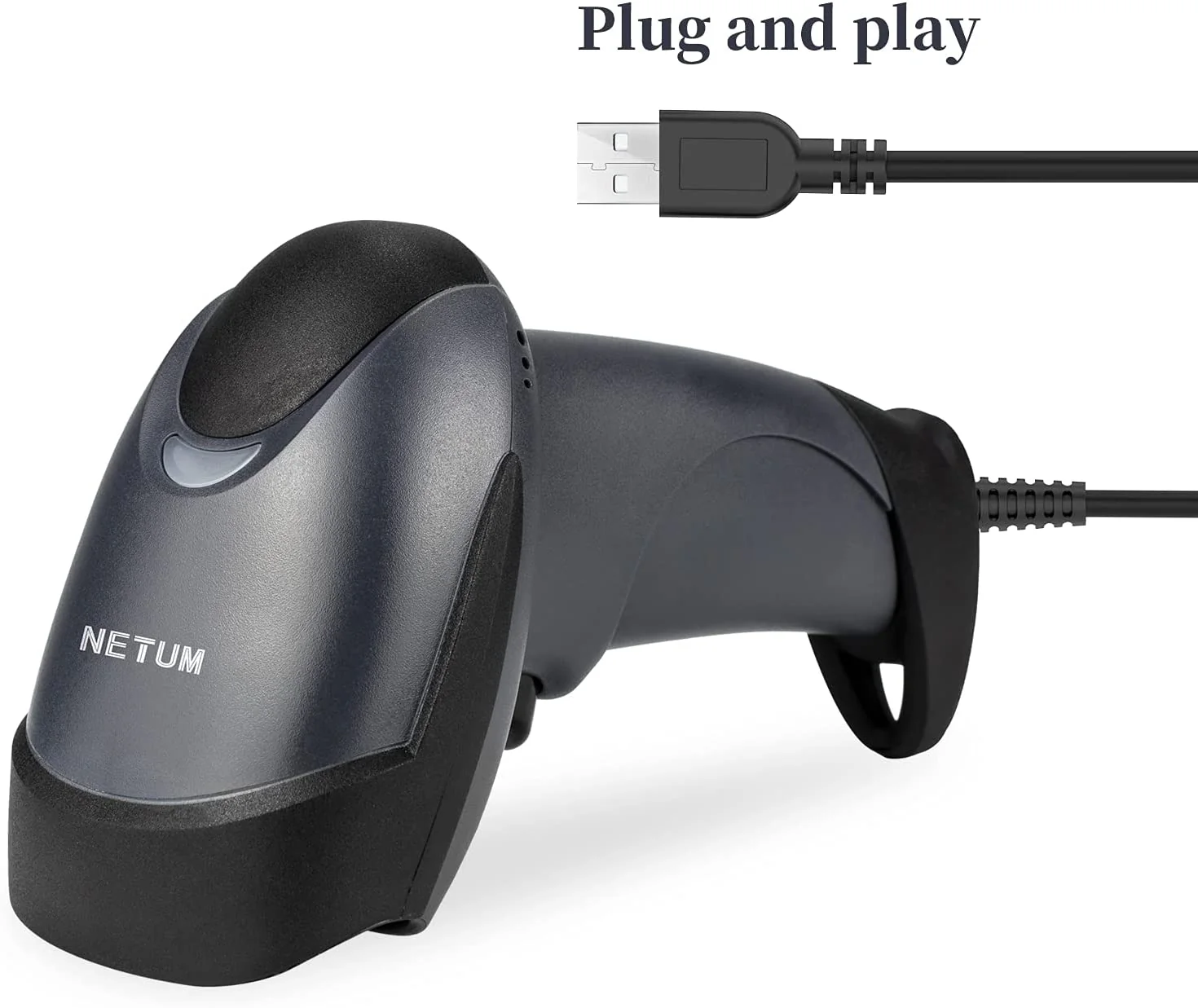 M3S USB 1D Handheld Barcode Scanner - Image 5