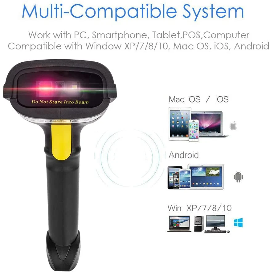 NT-1228BL Bluetooth 2D Handheld Barcode Scanner - Image 7