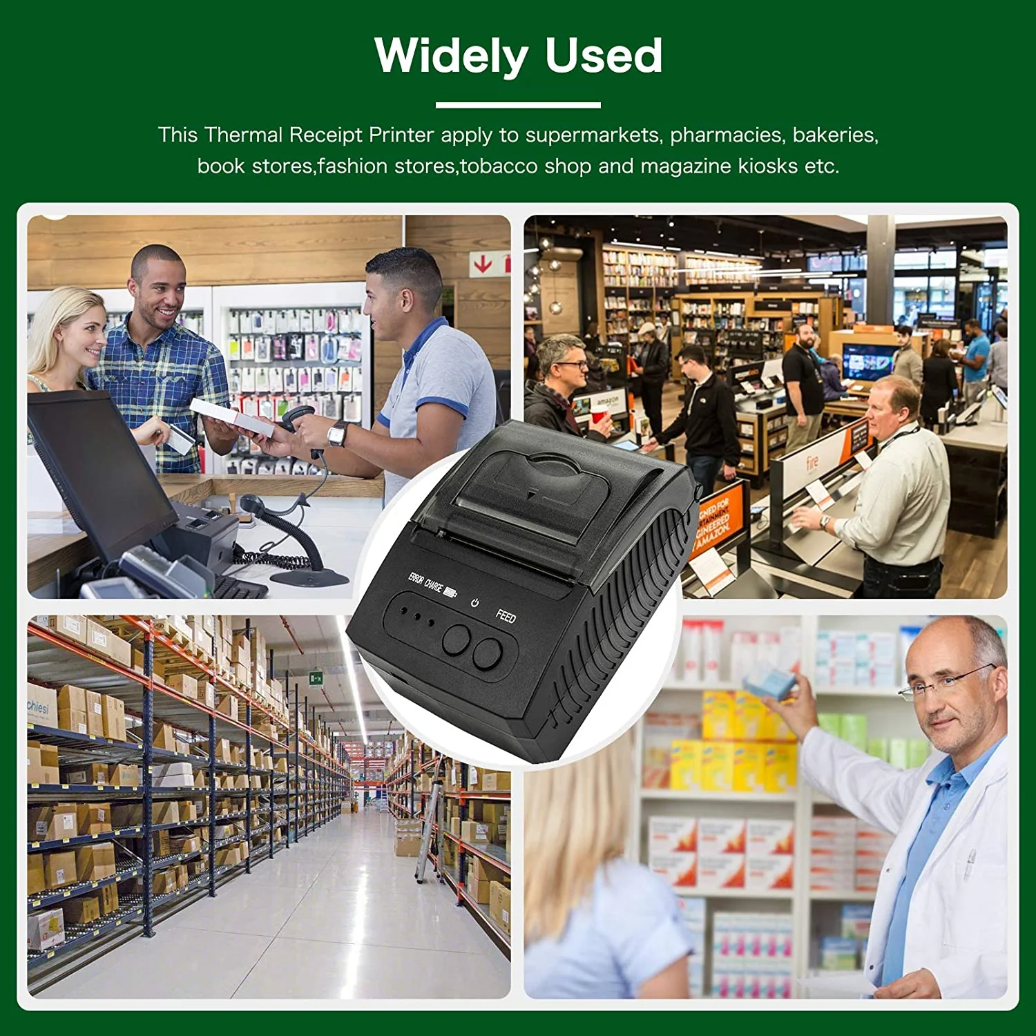NT-1809 Portable 58mm Thermal Printer - Image 7