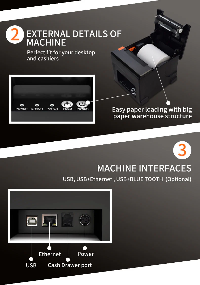 NT-8360 80mm Thermal Printer - Image 5