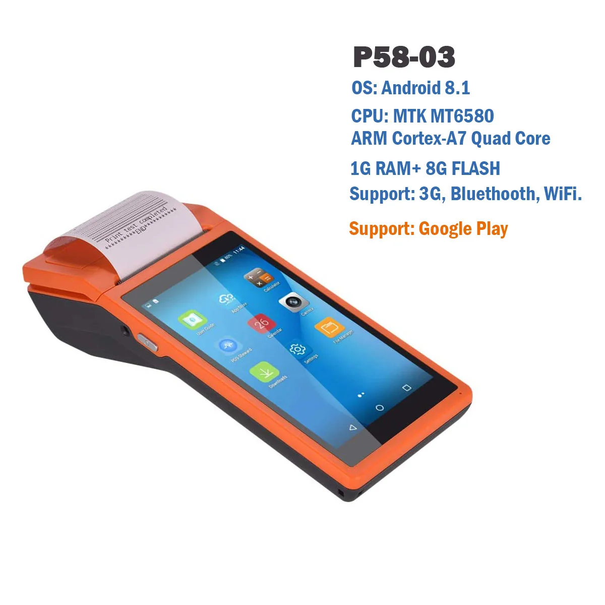 P58-S1/S2 Wireless Handheld POS - Image 3