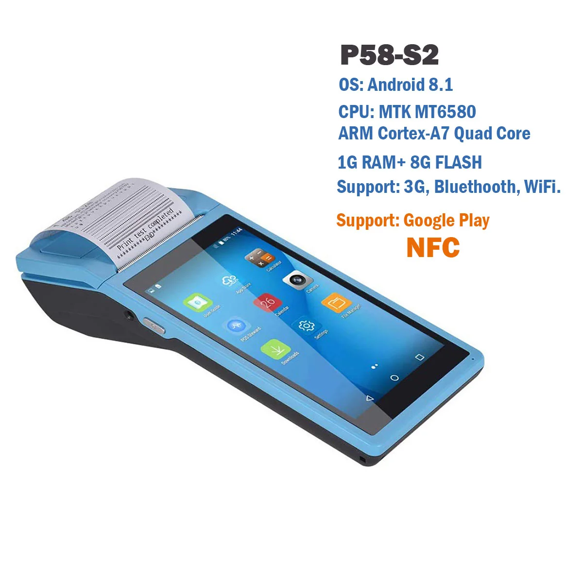 P58-S1/S2 Wireless Handheld POS - Image 5