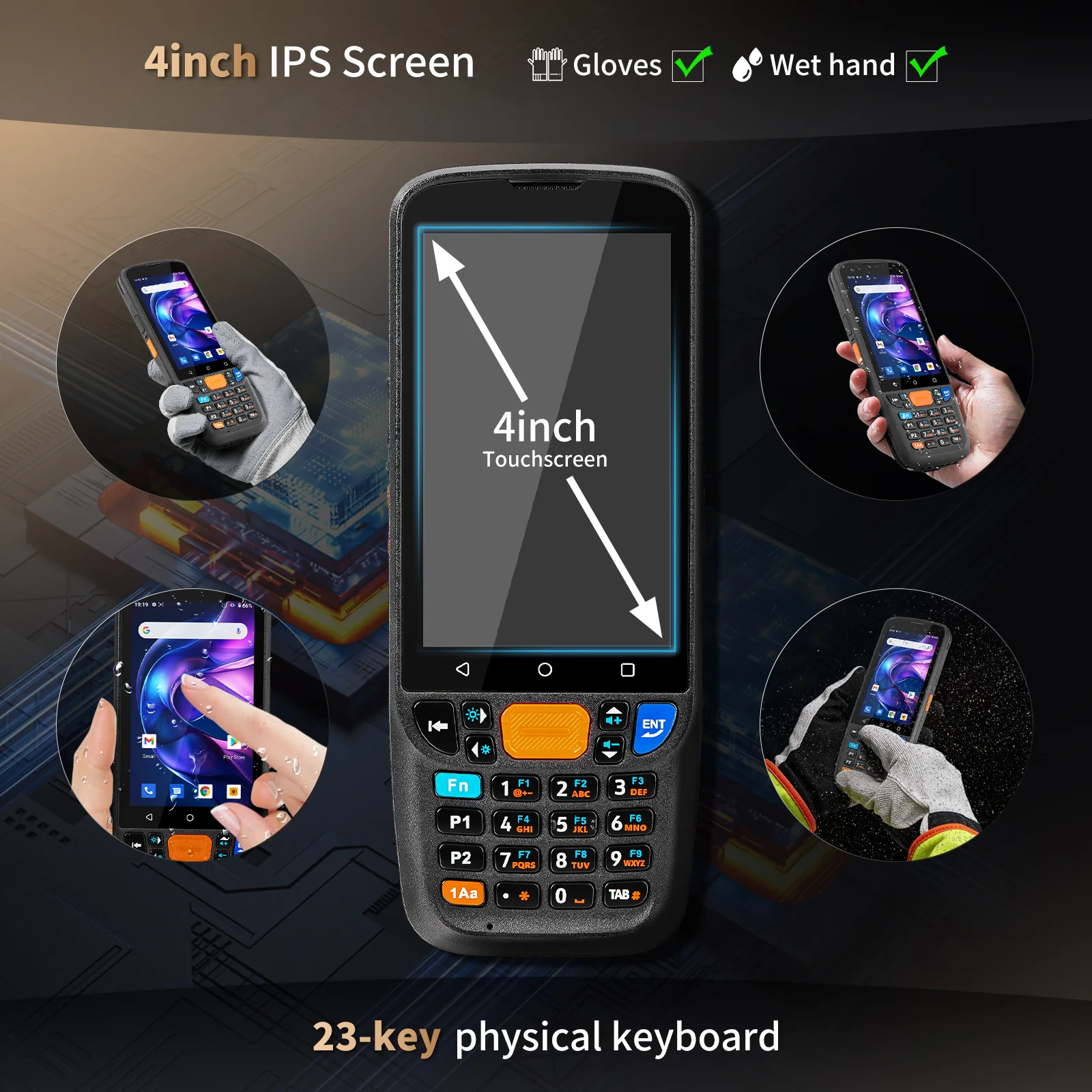 Q500 PDA Android Barcode Scanner - Image 3