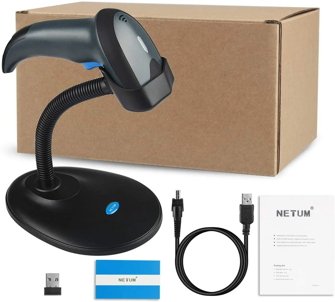 W6-X Wireless 1D Handheld Barcode Scanner - Image 8