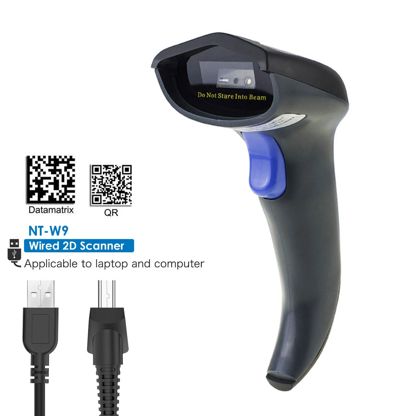 W9S USB 2D Handheld Barcode Scanner - Image 4