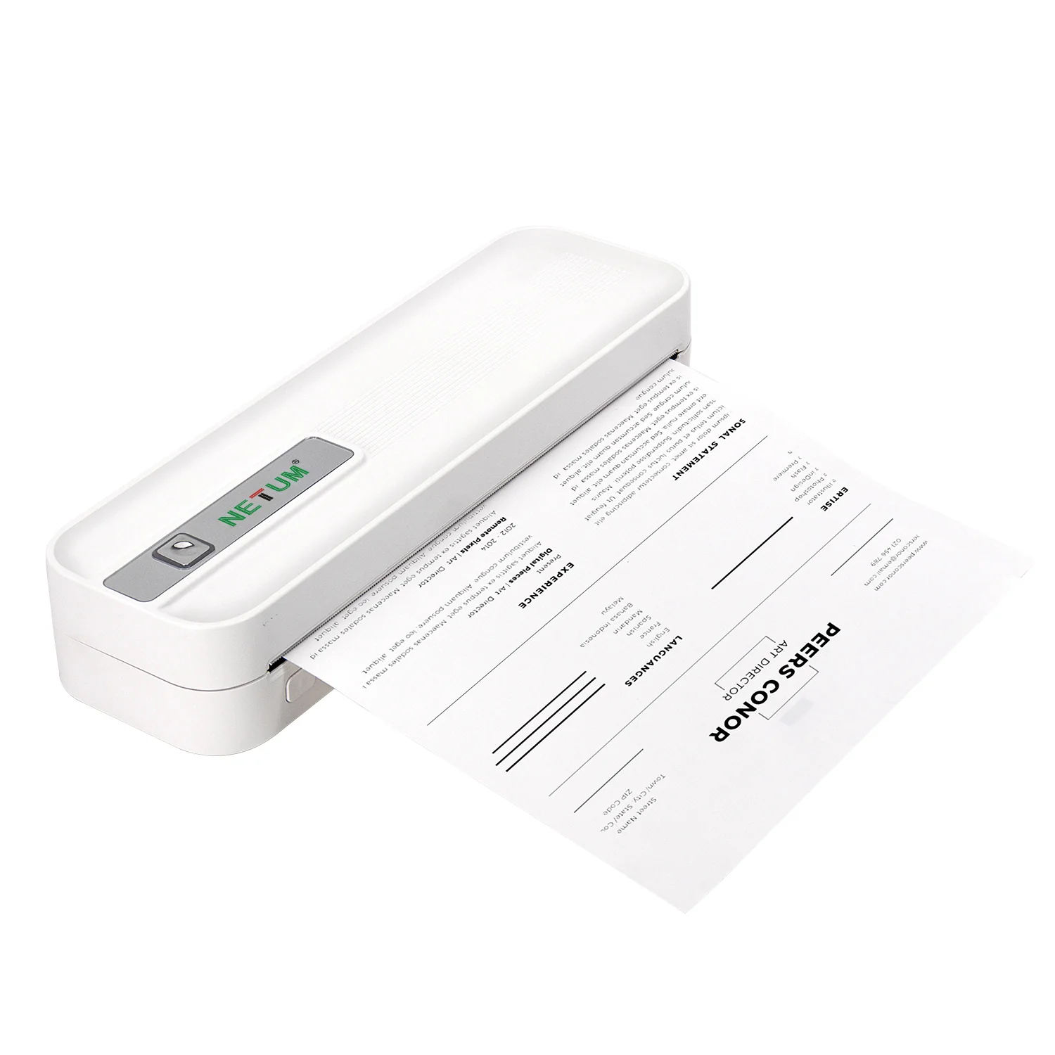 XL-P801 A4 Portable Thermal Printer - Image 3